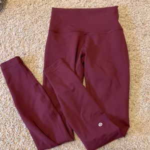 Lululemon Wunder Train High Rise Leggings
